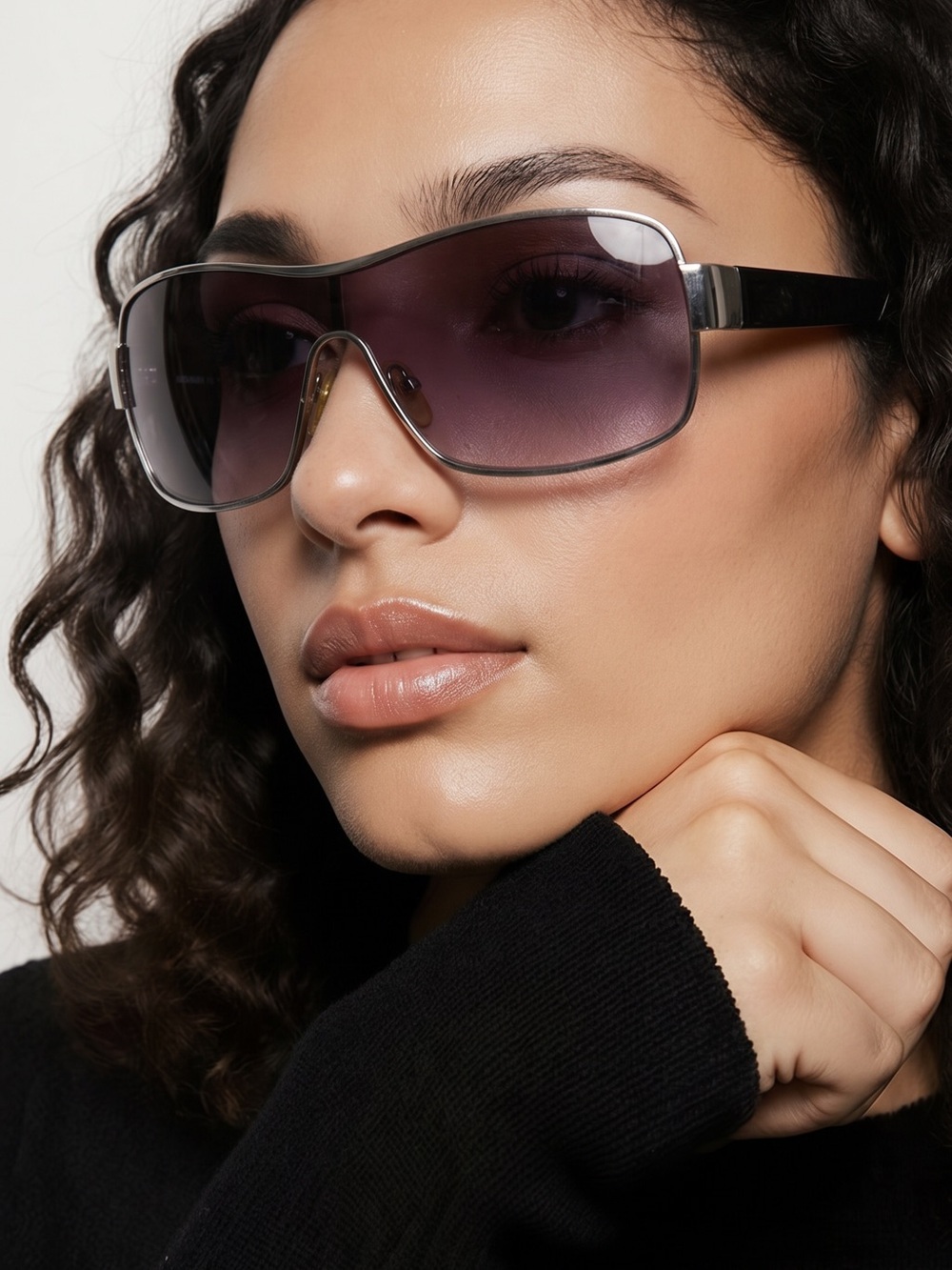 Armani Exchange Black Frame Sunglasses